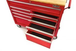 HBM Gereedschapswagen Met Houten Werkblad 117 Cm, Rood -Meubelgereedschap Winkel hbm 264 24.jpg 1200x600 15784ebc88