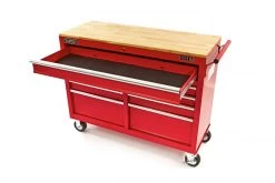 HBM Gereedschapswagen Met Houten Werkblad 117 Cm, Rood -Meubelgereedschap Winkel hbm 265 26.jpg 1200x600 fd65febc88