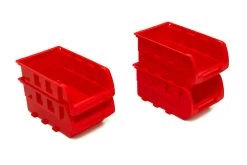 HBM 8 Delige Opbergbakken, Stapelbakkkenset Met Ophangrails Voor Wandmontage -Meubelgereedschap Winkel hbm 283 31.jpg 1200x600 b04baebc88