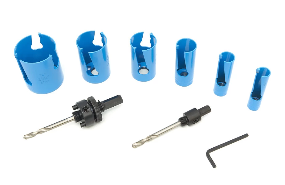 HBM 9 Delige Multi Materiaal TCT Diamanten Gatzagenset 1 HBM 9 Delige Multi Materiaal TCT Diamanten Gatzagenset