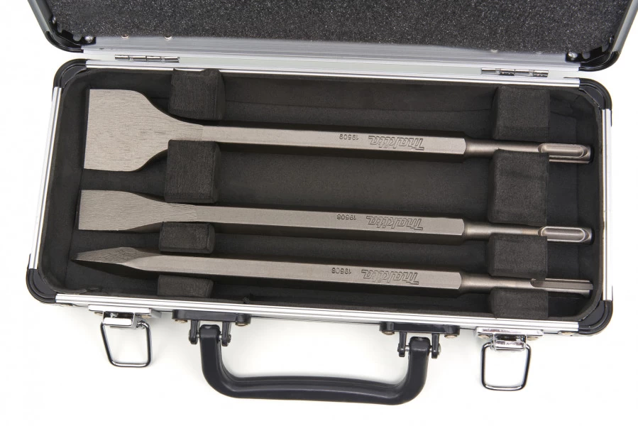 Makita D-42357 SDS-Plus 3 Delige Beitelset In Koffer 5 Makita D-42357 SDS-Plus 3 Delige Beitelset In Koffer - Afbeelding 5