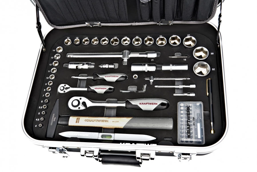 Kraftwerk Gereedschapskoffer 230-delig 1050NL 3 Kraftwerk Gereedschapskoffer 230-delig 1050NL - Afbeelding 3