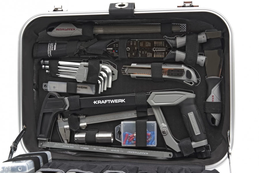Kraftwerk Gereedschapskoffer 230-delig 1050NL 5 Kraftwerk Gereedschapskoffer 230-delig 1050NL - Afbeelding 5