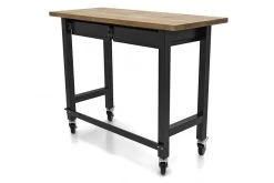 HBM Werkbank Met Massief Houten Blad, 2 Laden, Verrijdbaar, 122 Cm -Meubelgereedschap Winkel hbm 3077 8.jpg 1200x600 df199ebc88