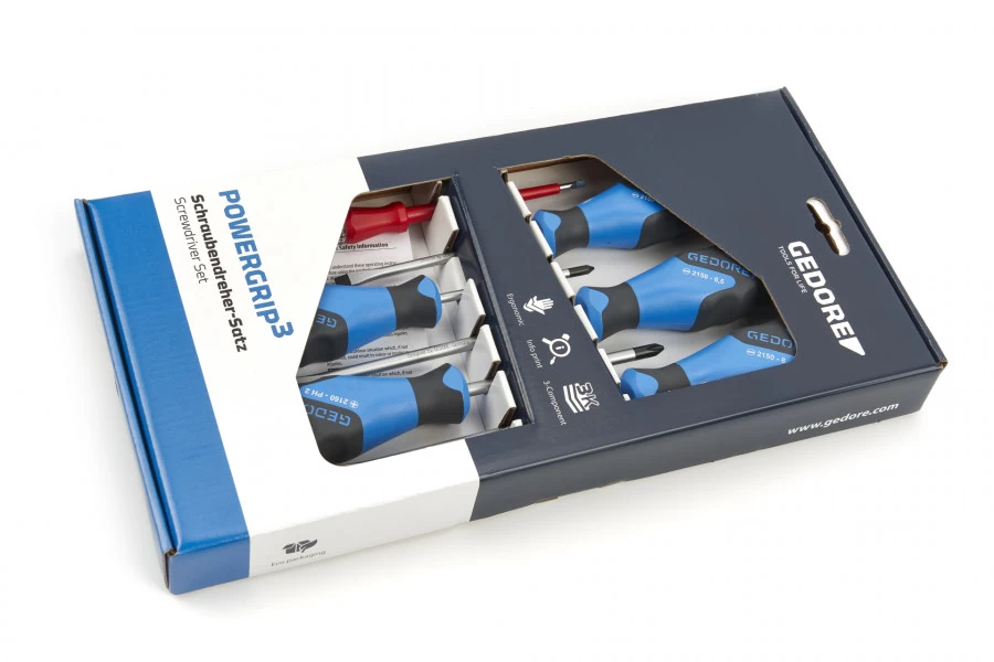 Gedore C 2150-60 PH-06 Century 6-delige Schroevendraaierset - 3106411 3 Gedore C 2150-60 PH-06 Century 6-delige Schroevendraaierset - 3106411 - Afbeelding 3