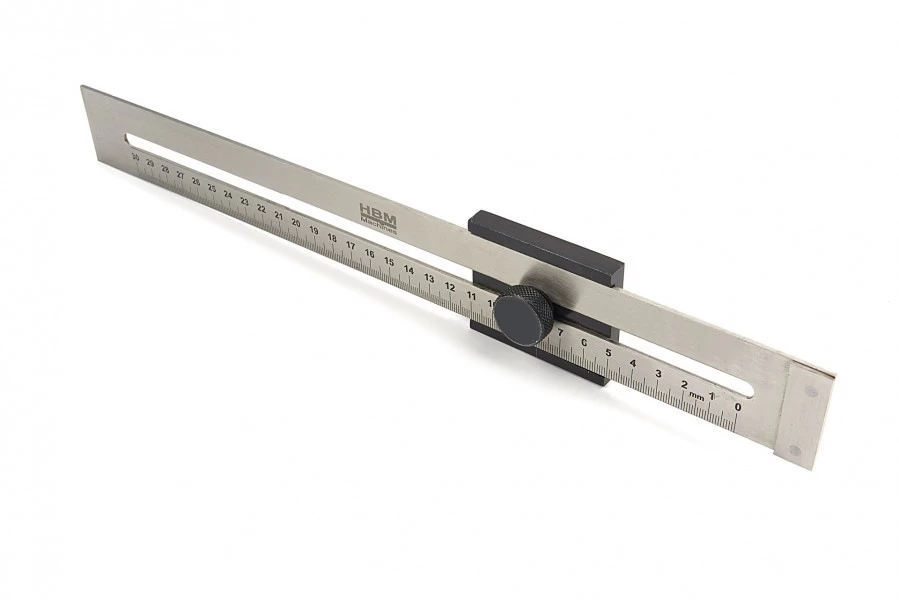 HBM 300 Mm Afkras Liniaal Model 1 2 HBM 300 Mm Afkras Liniaal Model 1 - Afbeelding 2
