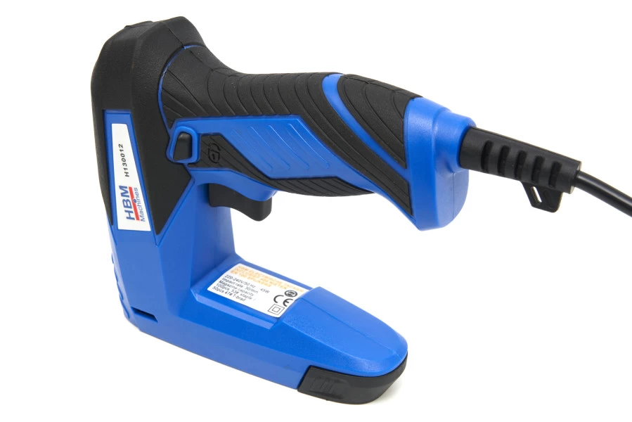 HBM Electrische Tacker, Incl. 400 Nieten En 100 Spijkers 3 HBM Electrische Tacker, Incl. 400 Nieten En 100 Spijkers - Afbeelding 3