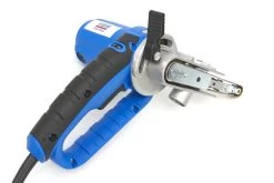 HBM Powerfile / Stripschuurmachine / Bandschuurmachine Met Stofopvang - 400 Watt. Inclusief 10 Schuurbanden -Meubelgereedschap Winkel hbm 428 8.jpg 1200x600 a6547ebc88