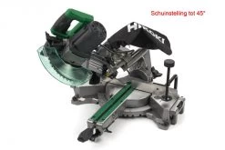 HiKOKI C8FSHG WAZ 1100 Watt Radiaalzaag, Afkortzaag, Trekzaag -Meubelgereedschap Winkel hbm 502b.jpg 1200x600 56475ebc88