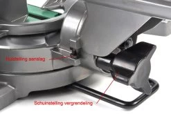 HiKOKI C8FSHG WAZ 1100 Watt Radiaalzaag, Afkortzaag, Trekzaag -Meubelgereedschap Winkel hbm 503b.jpg 1200x600 5604aebc88