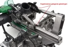 HiKOKI C8FSHG WAZ 1100 Watt Radiaalzaag, Afkortzaag, Trekzaag -Meubelgereedschap Winkel hbm 504b.jpg 1200x600 46ac7ebc88